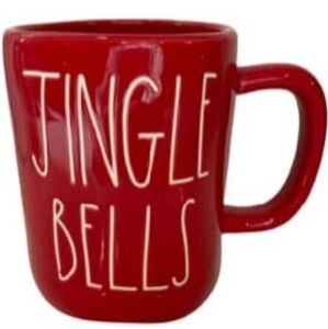 Rae Dunn Artisan Collection "Jingle Bells" Ceramic Coffee Mug